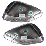 Spiegelkappen Alu Silber für Audi A3 8V S3 8V RS3 8V 8VK 8VS 8VM 8VA 8VF 2013-19