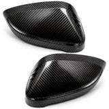 Spiegelkappen Carbon Look Sport Set für Audi A4 S4 RS4 B9 8W Audi A5 S5 RS5 F5