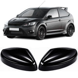 Spiegelkappen Schwarz Hochglanz für Ford Focus MK2 ST RS MK3 Mondeo MK4 2008-18