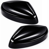 Spiegelkappen Schwarz Hochglanz für Ford Focus MK2 ST RS MK3 Mondeo MK4 2008-18