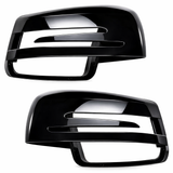 Spiegelkappen Schwarz für Mercedes Benz W176 W204 W207 W212 W221 W246 X156 X204
