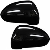Spiegelkappen Schwarz Hochglanz Black für Opel Corsa D Corsa E Sport 2006-2020