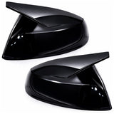 Spiegelkappen Schwarz Hochglanz Sport für Audi Q5 SQ5 8R Audi Q7 SQ7 4M 2009-24