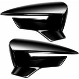 Spiegelkappen Schwarz Hochglanz für Seat Leon 5F1 Cupra ST FR Ibiza 6F Arona KJ7