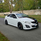 SARELA Heckspoiler Heckflügel SRX1 Montiert Auto Tuning Schwarz Race ABS Motorsport