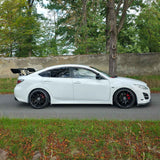 SARELA Heckspoiler Heckflügel SRX1 Eingebaut Auto Tuning Schwarz Race ABS Motorsport