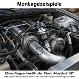 50mm Blow Pop Off Ventil V-Band passend für Audi TT 1.8T S3 RS4 S6 Einschweißbar