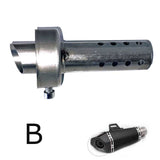 DB Killer Motorrad Auspuff Einsatz Edelstahl dB Eater Silencer Muffler 45mm B