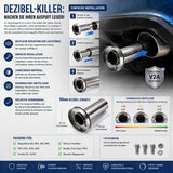 DB Killer 97mm passend für Magnaflow M5 M6 MF5 MF6 Invidia G200 N1 Q300 Silencer