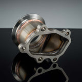 V-Band Adapter 2,5" 63,5mm Edelstahl für Garrett GT2860RS GT30 GT2871R 5-Loch