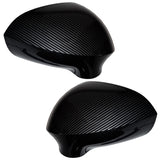 ABS Carbon-Look Spiegelkappen f Seat Leon 1P Cupra ST FR 1P1✰ Ibiza 6J ✰ Exeo 3R
