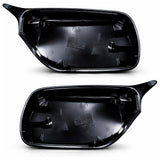 Schwarz-Race Spiegelkappen BMW 5 E60 E61 523i 530i 550i »BMW 6 E63 E64 2003-2010