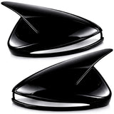Spiegelkappen Schwarz Sport für Mercedes W205 W213 W222 W238 W463 C217 X205 X253