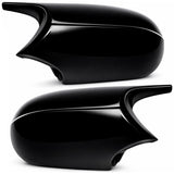 Schwarz-Race B Spiegelkappen f BMW E81 E82 E87 E88 E90 E91 E92 E93 LCi 2009-2015