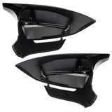Spiegelkappen Schwarz Sport Set für Seat Ateca KH7 Cupra Tarraco KN2 2016-2024