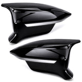 Spiegelkappen Schwarz Sport Set für Seat Ateca KH7 Cupra Tarraco KN2 2016-2024