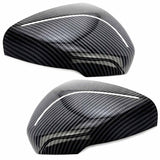 2 Spiegelkappen Carbon Look Gehäuse für Ford Focus MK4 ST Edition RS 2019-2024