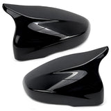 Spiegelkappen Schwarz Sport Set für Volkswagen VW Golf 6 GTI R R20 GTD 2008-2013