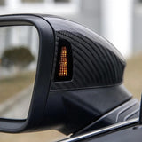 Carbon Spiegelkappen für VW Golf 8 VIII GTI GTD GTE GTI R MK8 8R 2020-23 mit SA