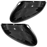 Carbon Spiegelkappen für VW Golf 8 VIII GTI GTD GTE GTI R MK8 8R 2020-23 mit SA