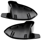 Spiegelkappen Schwarz Hochglanz Race für VW Golf 8 VIII GTI GTD GTE GTI R MK8 8R