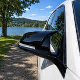 Spiegelkappen Schwarz Sport für BMW M2 F87 F36 F33 F32 F31 F30 F23 F22 F20 F21