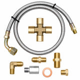 Turbo Ölzulauf Ölrücklauf Leitung Kit für Garrett GT28 GT30 K03 K04 TD05 T3 T4